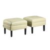 Set Pouf 2 Bodevir Sky PU 00 Beige 