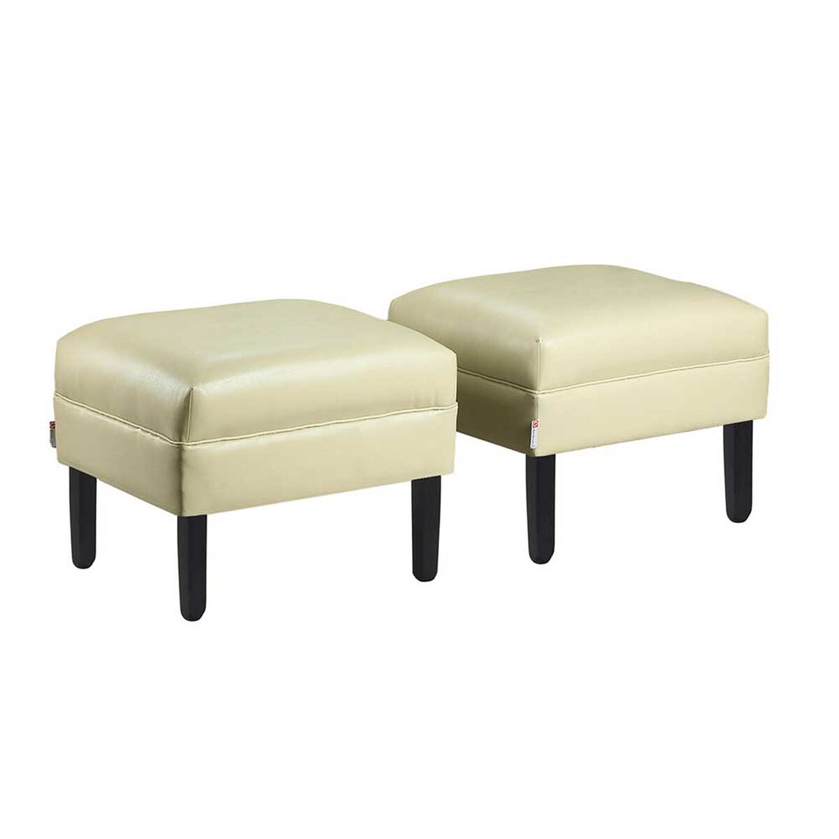 Set Pouf 2 Bodevir Sky PU 00 Beige 