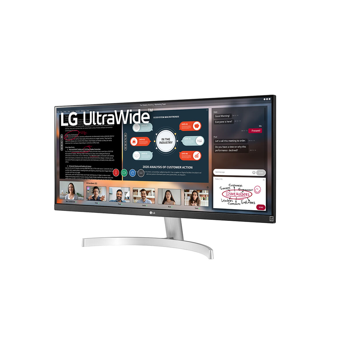 Monitor LG 29WN600-W 29" 2K