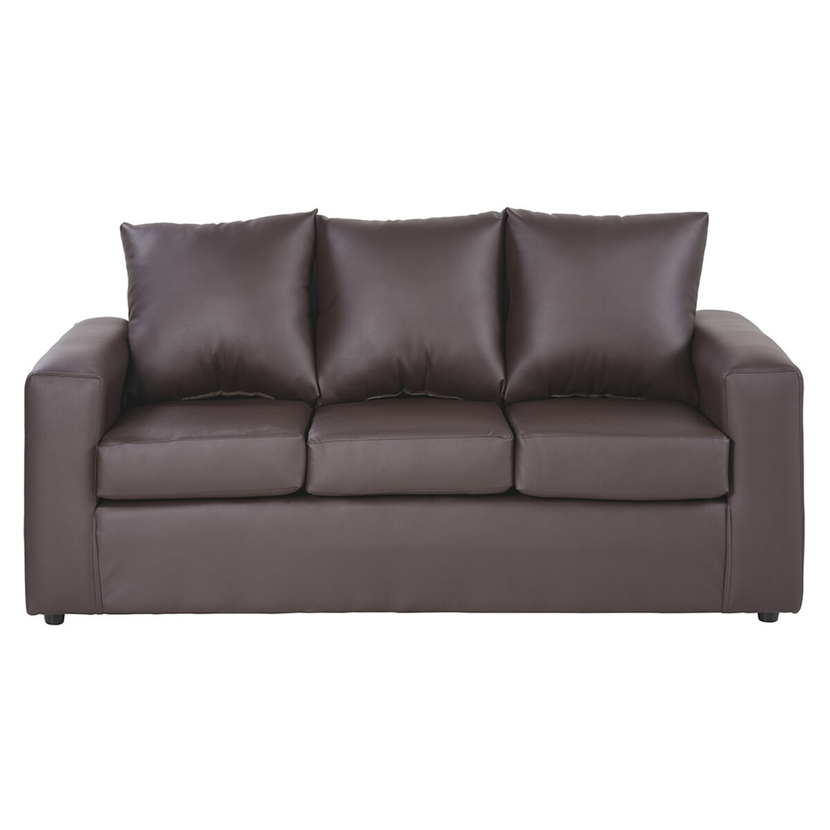 Sof&aacute; Bodevir Kendy 3 Cuerpos Chocolate