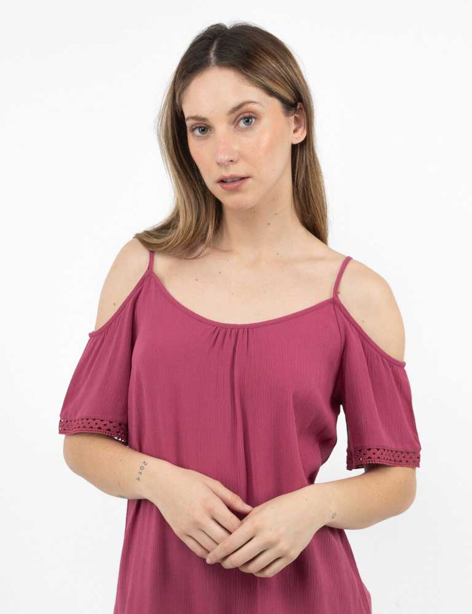 Blusa Manga Corta Mujer Alma