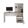 Escritorio TuHome Vance 1 Puerta Blanco Fresno Europeo