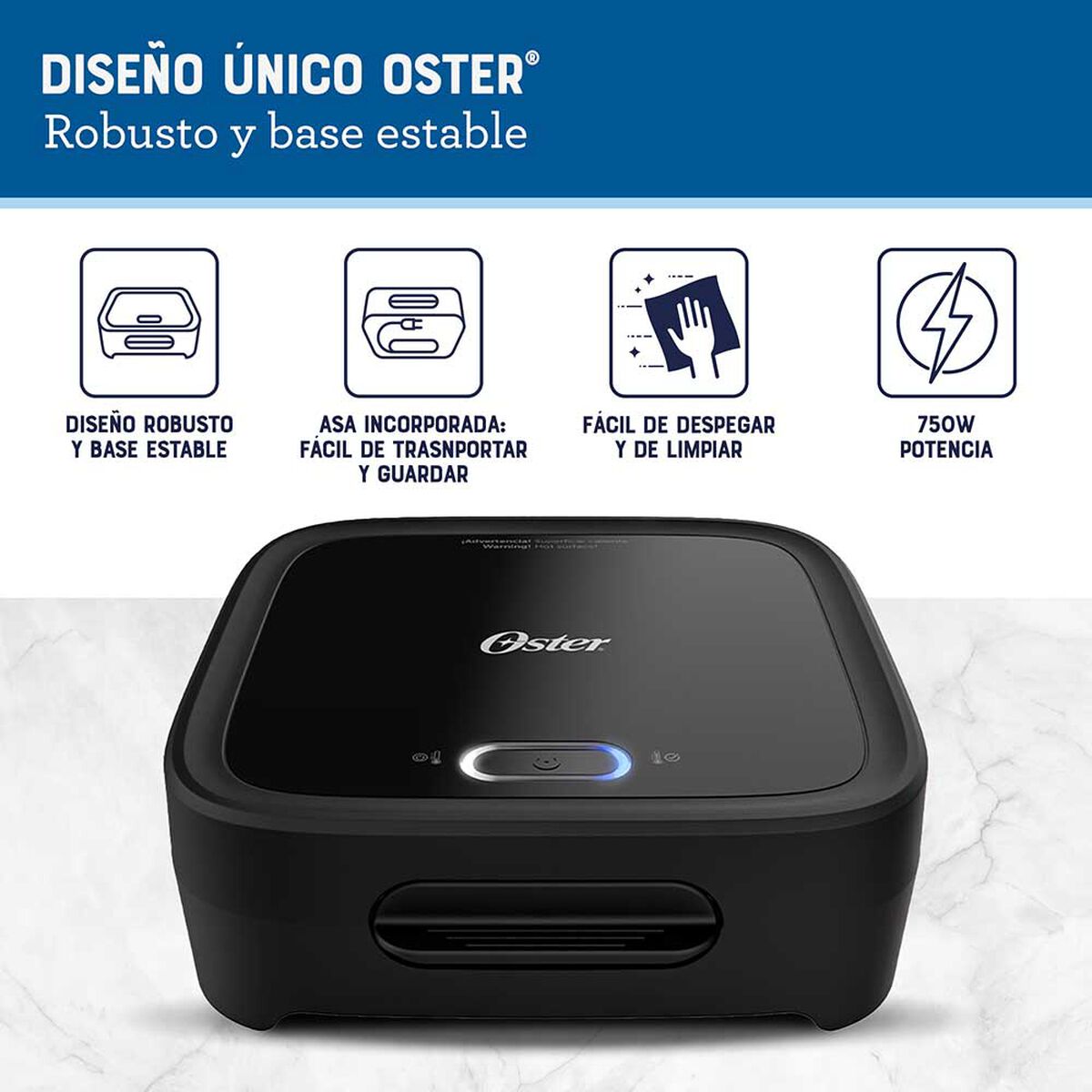 Sandwichera Oster CKSTSM400
