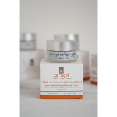 Imagen 2 del producto Crema Hidratante Antiedad Antiarrugas Caracol Natural 50 ml