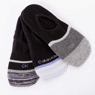 Imagen 2 del producto Pack 3 Calcetas de Algodón Negro Mujer Calvin Klein