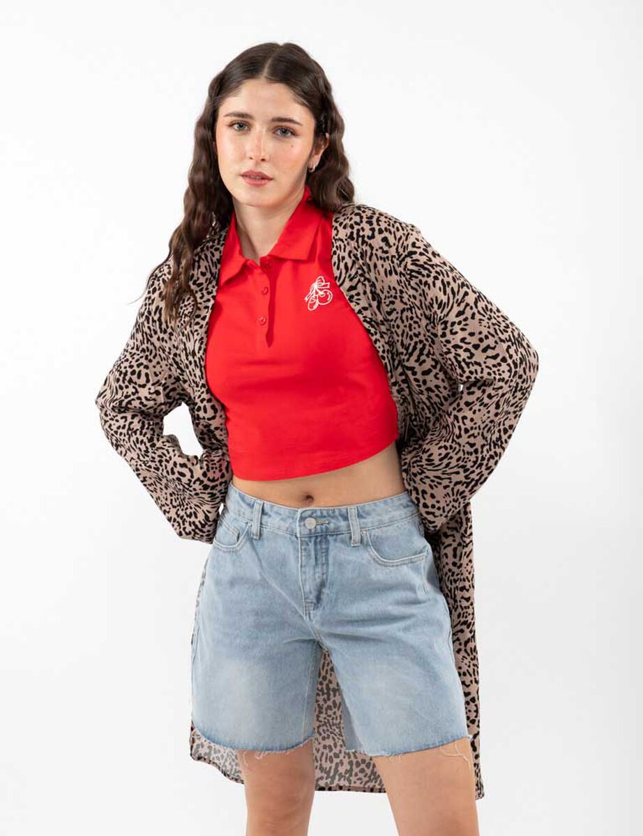 Kimono Estampado Mujer Icono