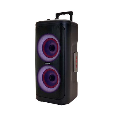 Parlante Bluetooth Aiwa Iluminado Tws Aw-pop11 Iluminado Negro