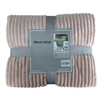 Manta Illusions 130 x 150 Rosa Flannel