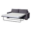 Sofá Cama Latam Home Livorno 3 Cuerpos Gris Oscuro