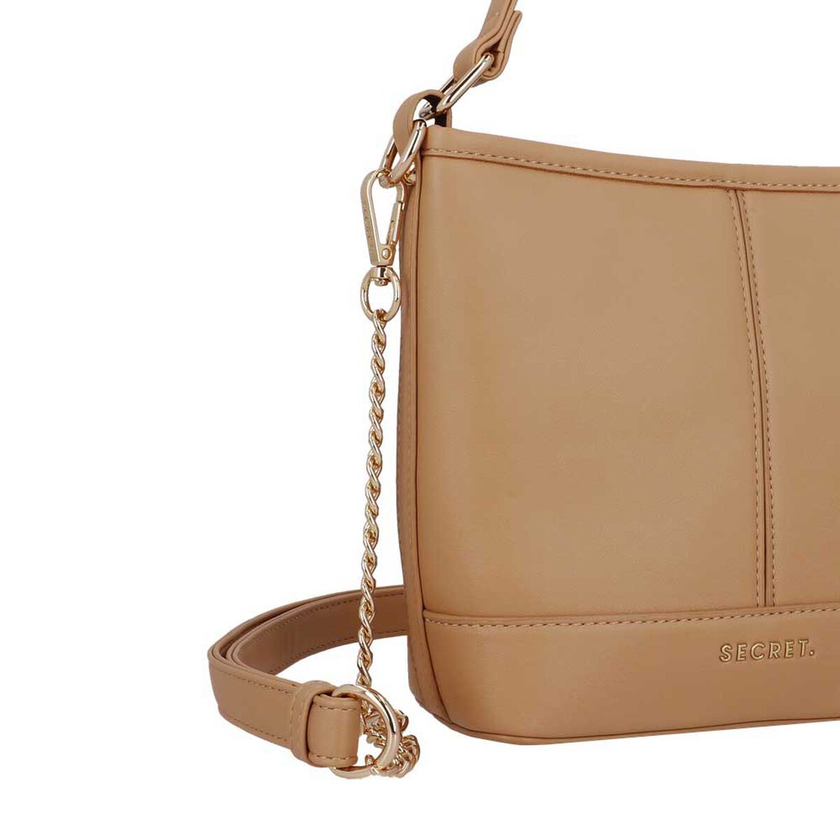 Cartera Bandolera Secret Malaga SC7 Mini Caf&eacute;