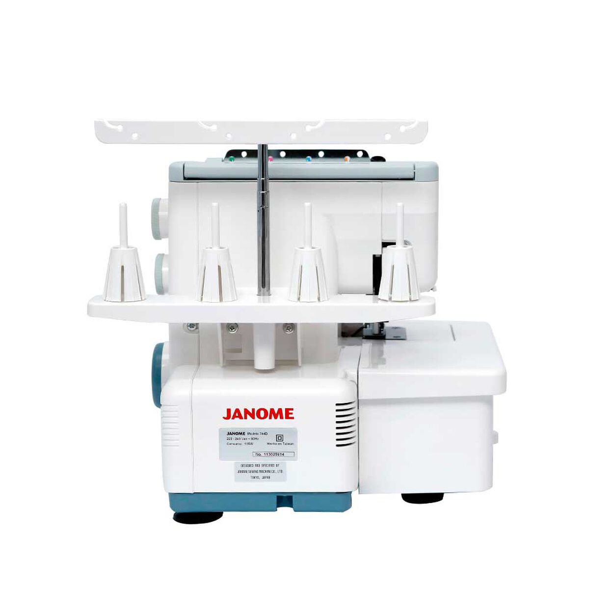 Máquina de Coser Overlock Janome 744D