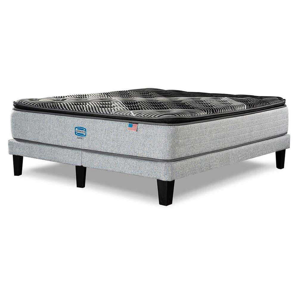 Cama Europea Simmons 2 Plazas Sunset