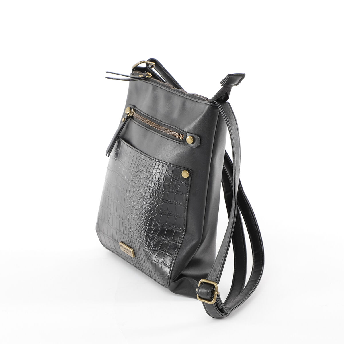 Cartera Negra Portman Club Woman