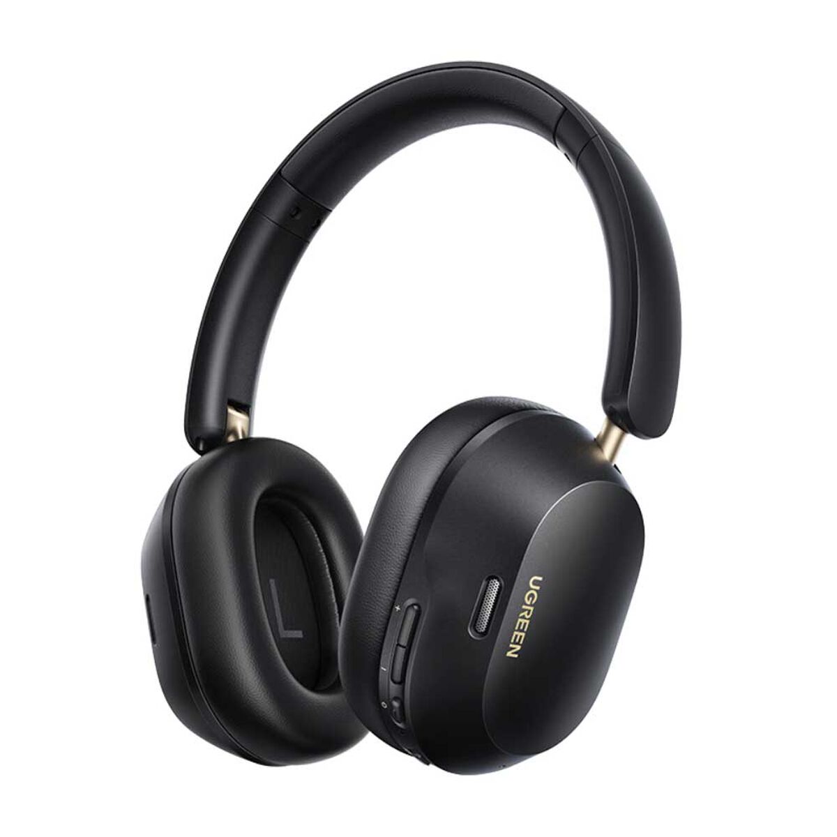 Audifonos Bt Hitune Max 5C Hibridos /Noise Cancelling Negro Ugreen Hp203