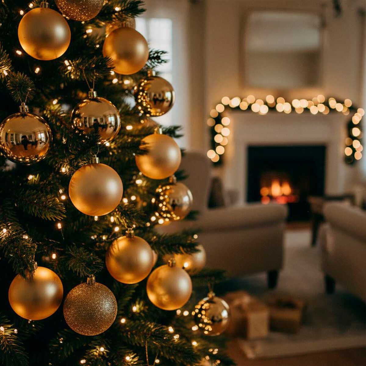 Adorno Navide&ntilde;o Set Esferas 6 Piezas Casanova