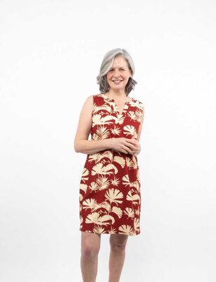 Imagen 1 del producto Vestido Midi Sin Mangas Mujer Portman Club Burdeo