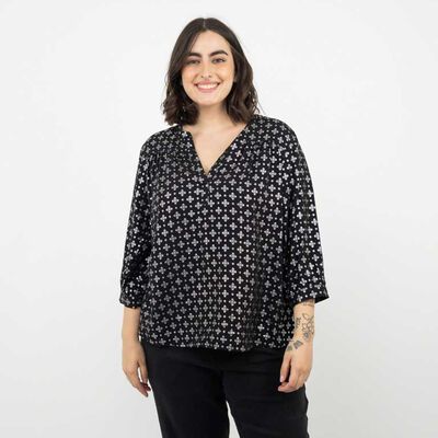Blusa Manga 3/4 Mujer Extralindas