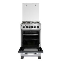 Cocina a Gas Híbrida Sindelen CH-540NI 4 Quemadores