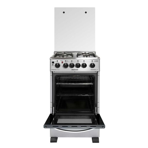 Cocina a Gas Híbrida Sindelen CH-540NI 4 Quemadores