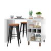 Mueble de Cocina Vekkahome Isla Valdes Café