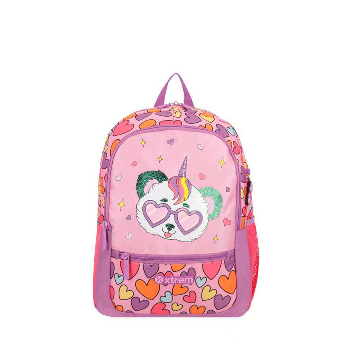 Mochila Xtrem Logan 5XT Panda Rosado