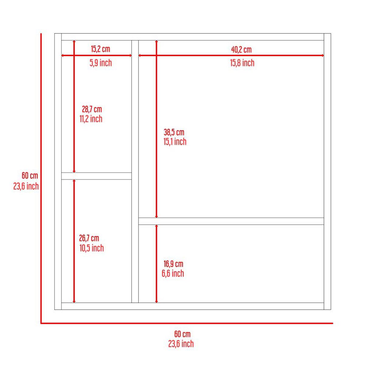Gabinete De Ba&ntilde;o Tuhome Sines 1 P Rovere