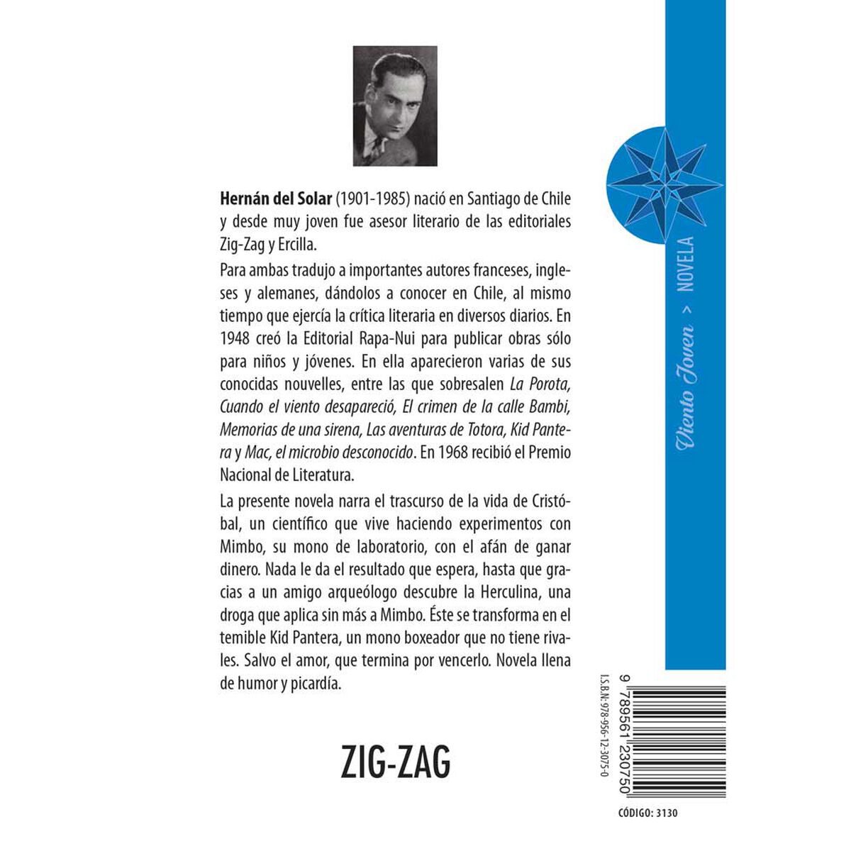 Libro Kid Pantera Hernán del Solar Zig-Zag