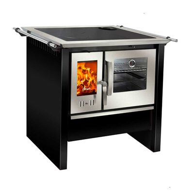 Imagen 1 del producto Cocina a Leña Amesti Allegra Negra