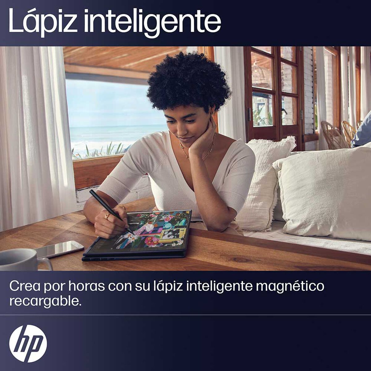 Notebook HP Envy x360 16-ac0000la Core Ultra 7  RAM LPDDR5-6400 MT/s de 32 GB (incorporada) 1TB 16" Integrada