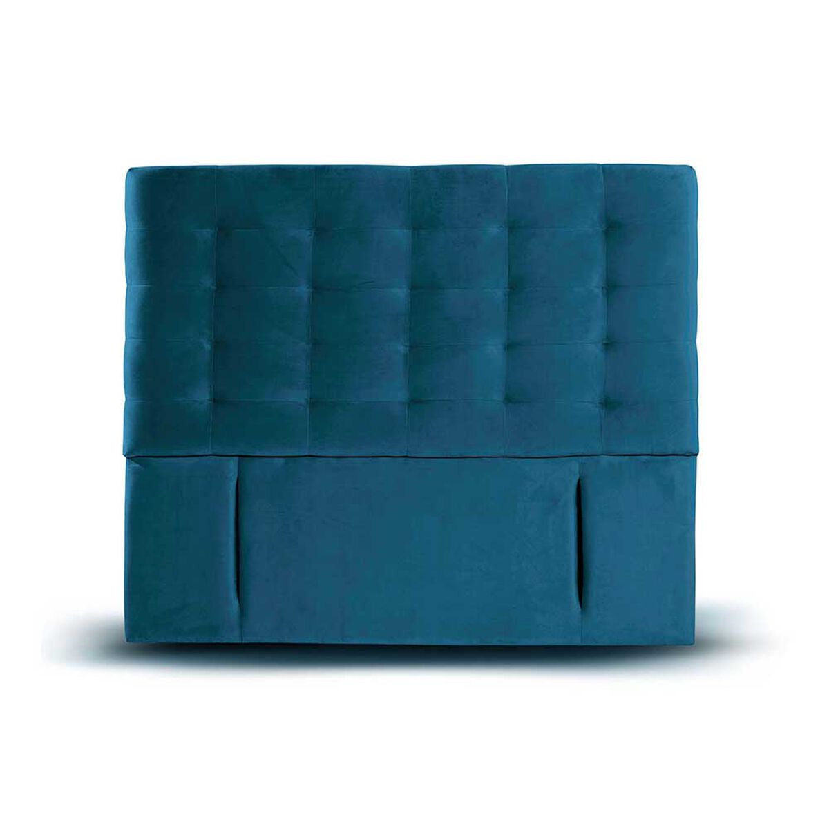 Respaldo Latam Home 2 Plazas Napoles Tela Velvet Azul