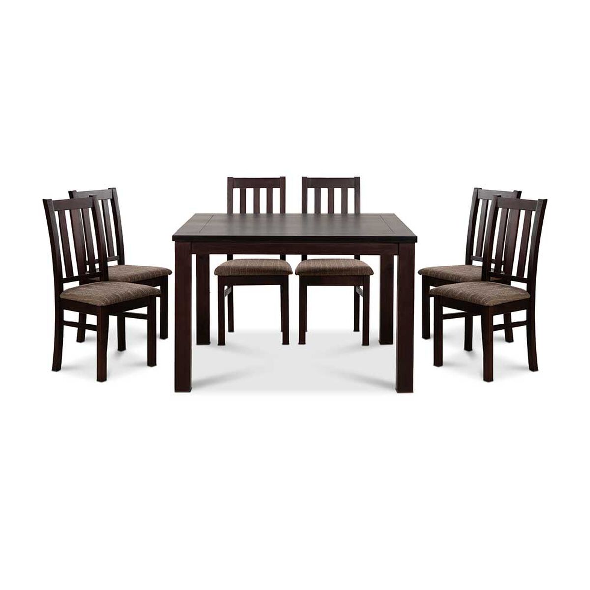 Juego de Comedor CIC Ñuble Chocolate 8 Sillas