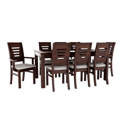 Juego de Comedor Muebles Hema Roma 6 Sillas 2 Sitiales Chocolate