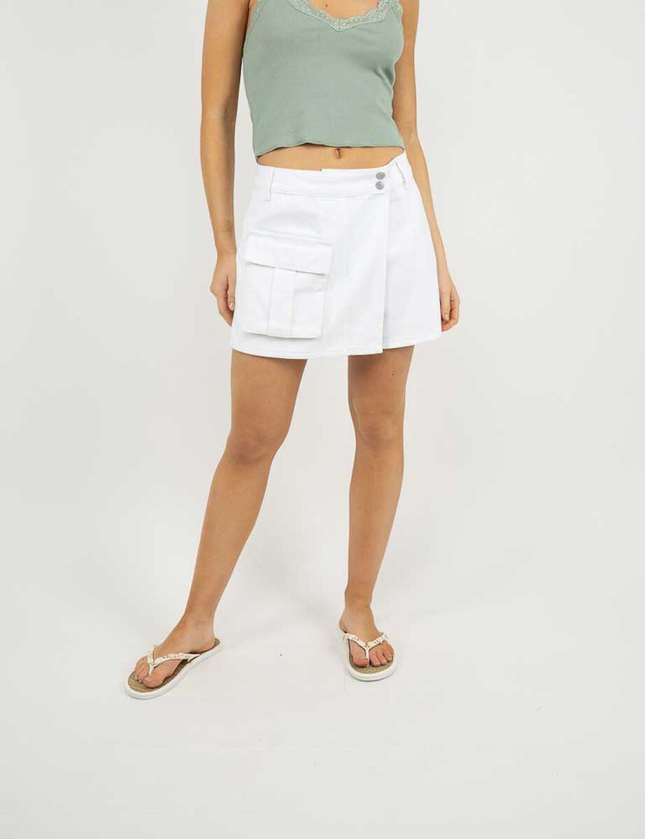 Falda Short Denim Mujer Icono