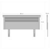 Cama Europea Celta Base Dividida King Black Soul + Respaldo + 2 Veladores Mallorca