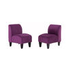 Poltrona Bodevir Soft Felpa 2 Cuerpos Morado