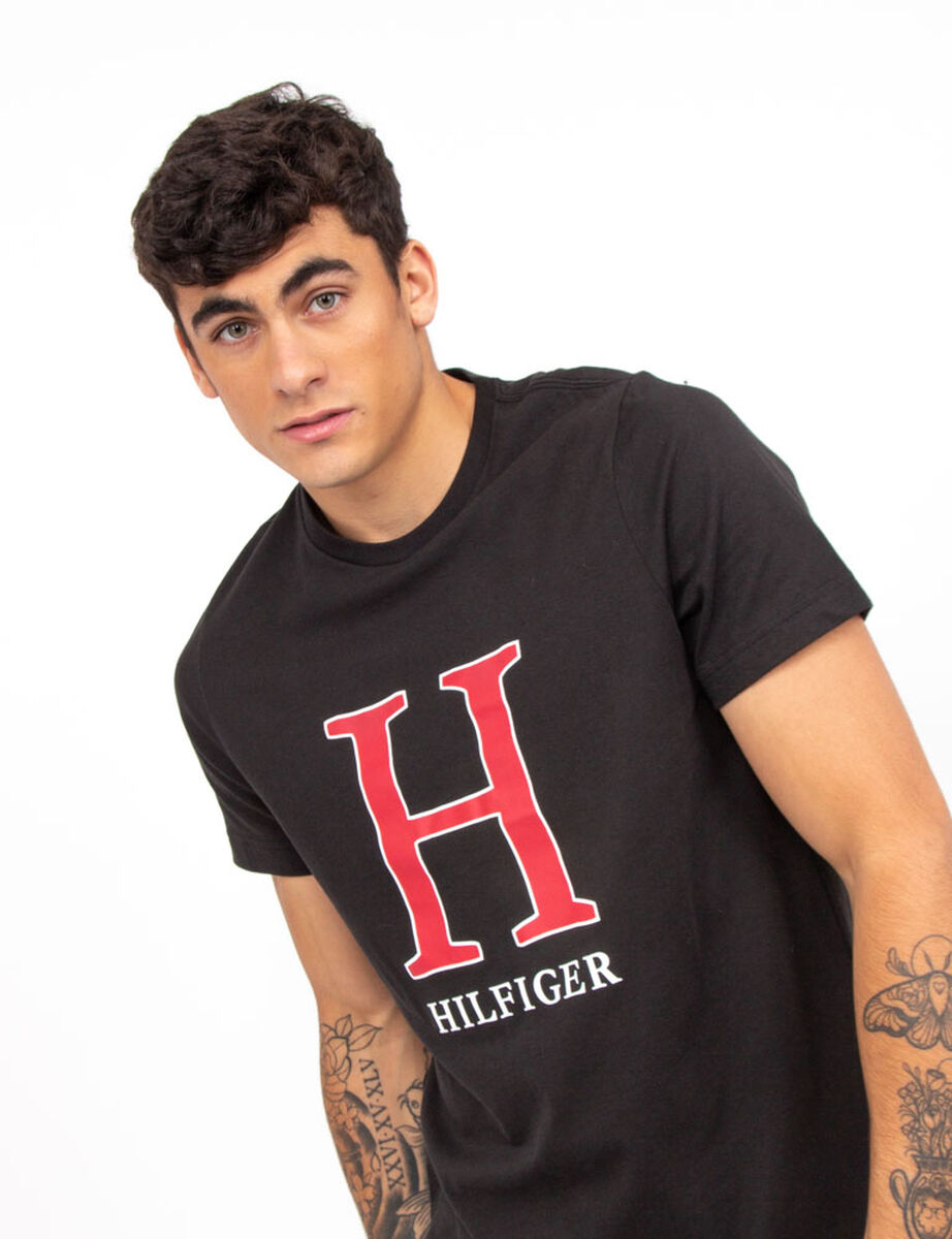 Polera Manga Corta Hombre Tommy Hilfiger