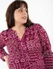 Polera Estampada Manga Larga Mujer Extralindas