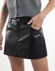 Falda Mini Ecocuero Mujer Zibel