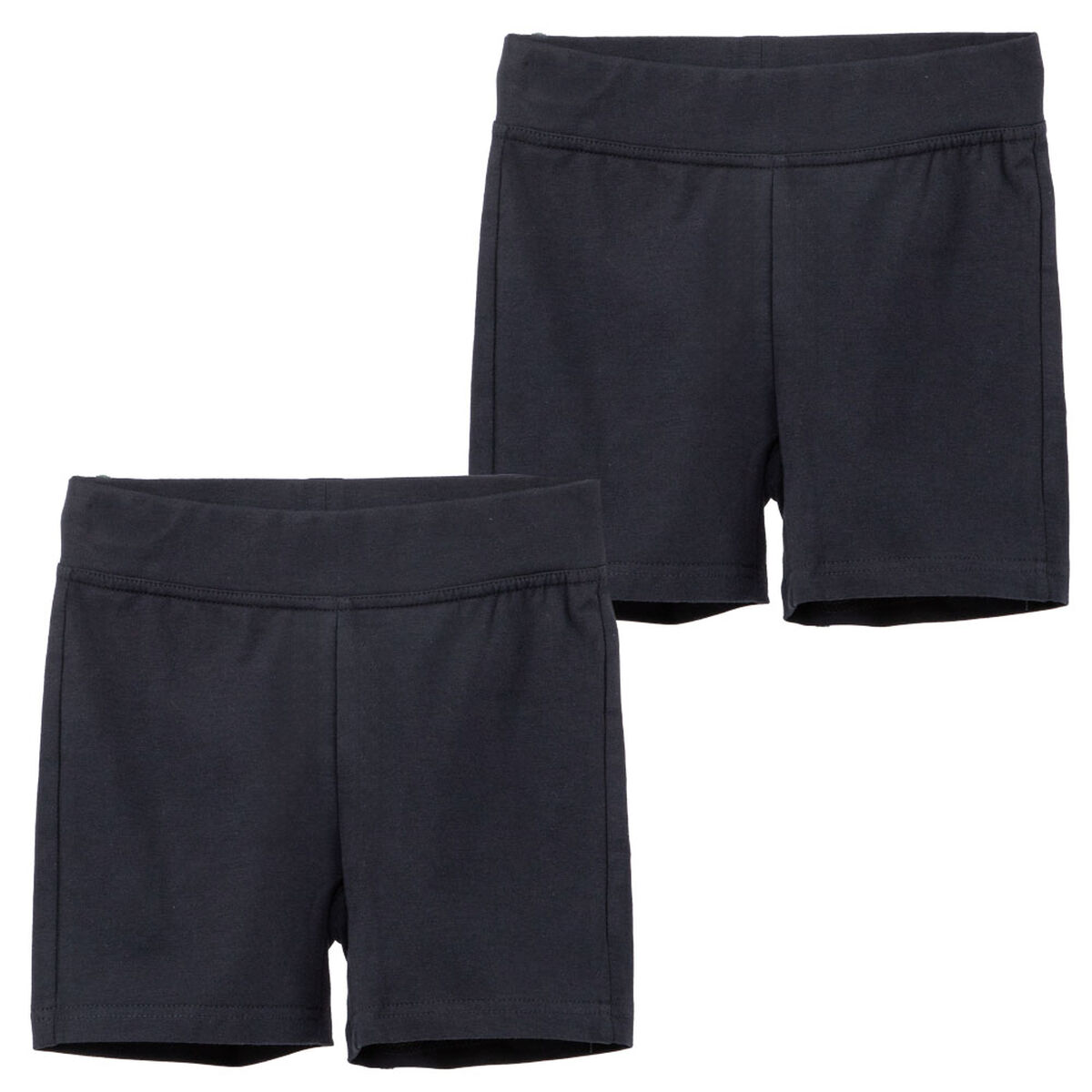 Pack 2 Calza Corta Escolar de Algodón Mujer Talla S a XL Crescendo
