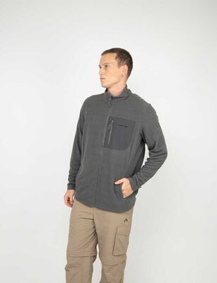 Imagen 1 del producto Polerón Deportivo Hombre Alpinextrem Charcoal, Green, Negro