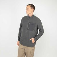 Polerón Deportivo Hombre Alpinextrem Charcoal, Green, Negro