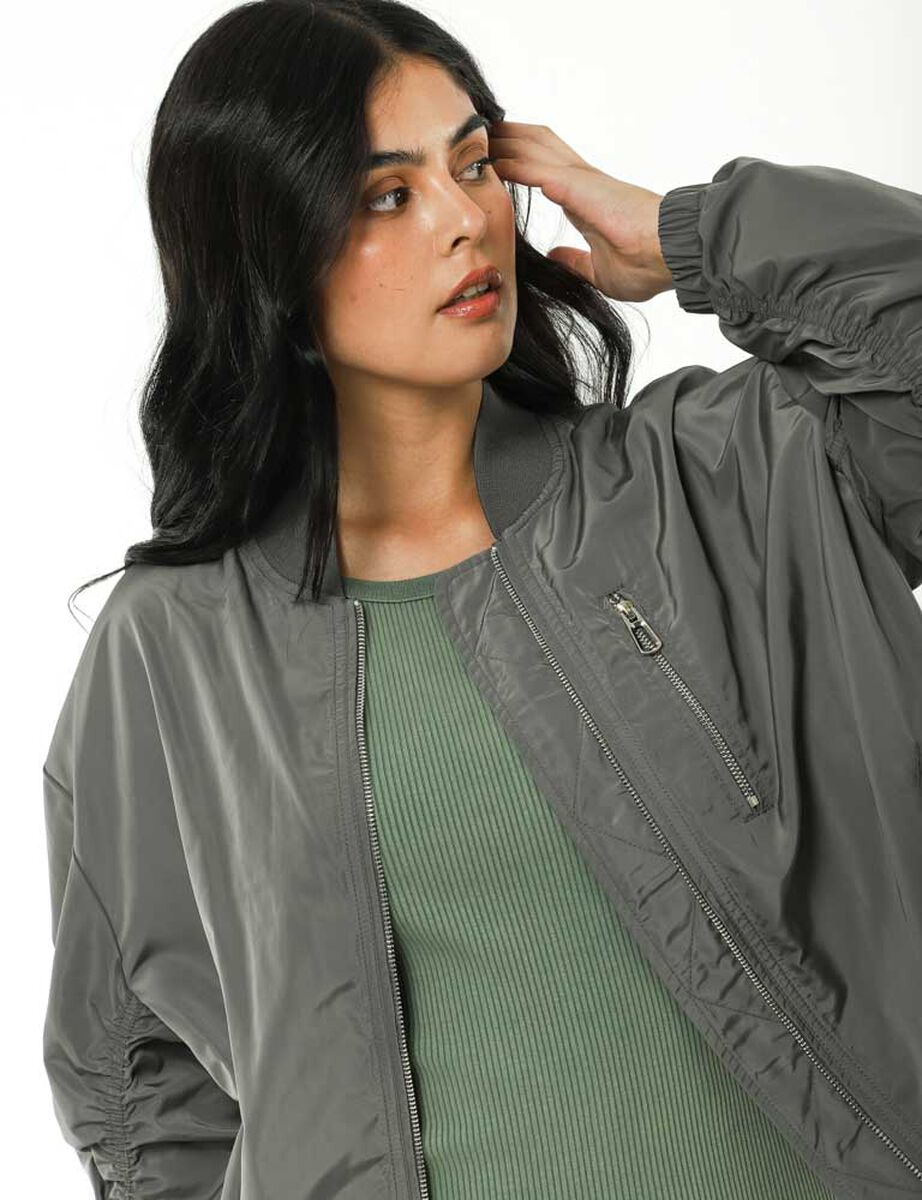 Chaqueta Bomber Varsity Mujer Icono