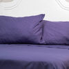 Juego de Sábanas Doral 2 Plazas Embossed Morado