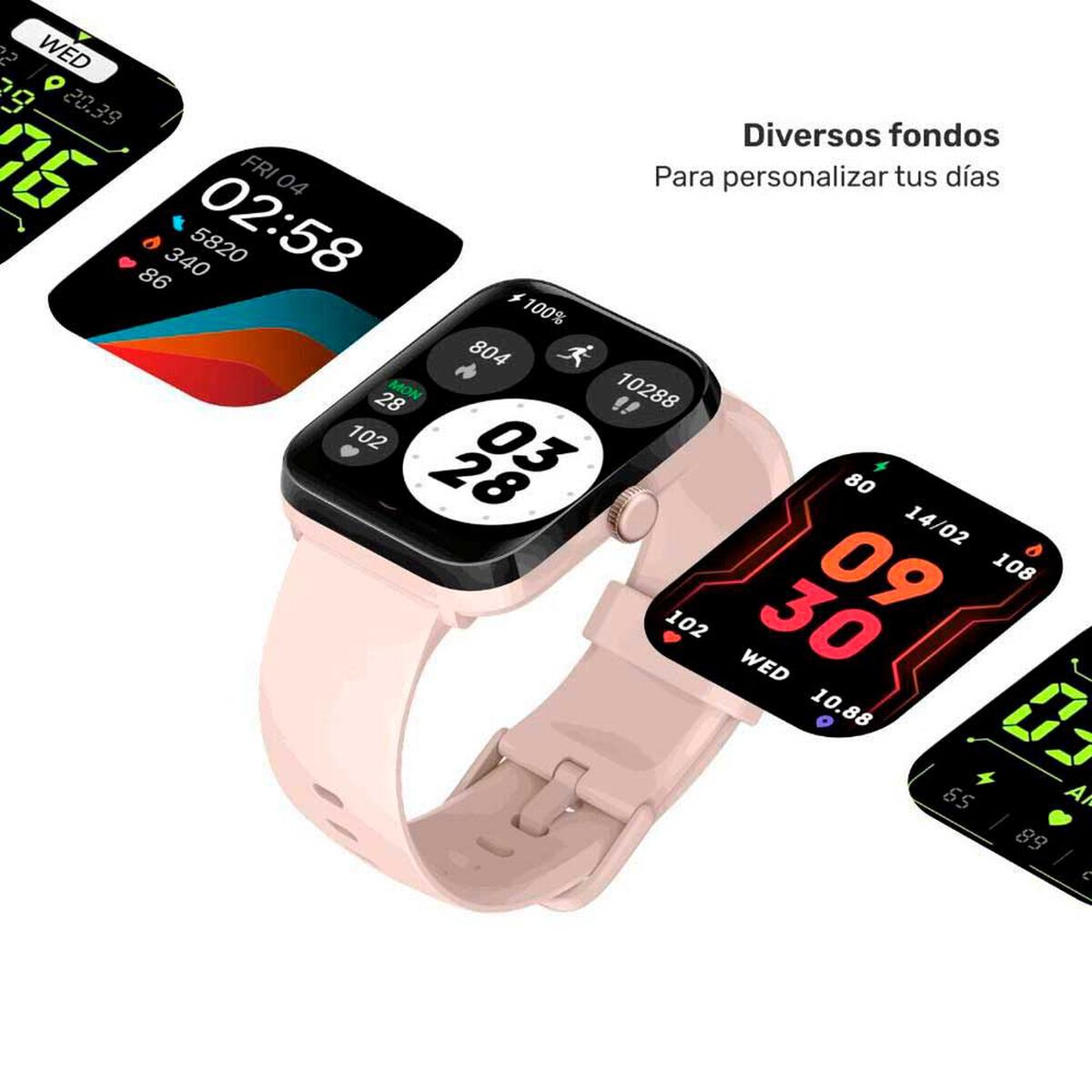 Smartwatch Lhotse GPS MoveOn 7 Pink 37/38mm