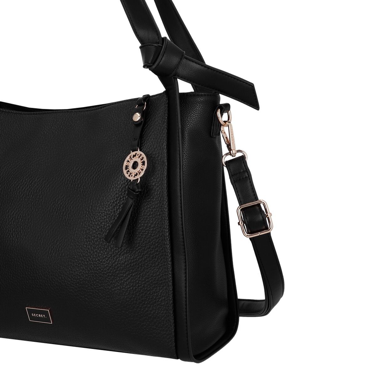 Cartera de hombro Secret Boston ST6 L Negro