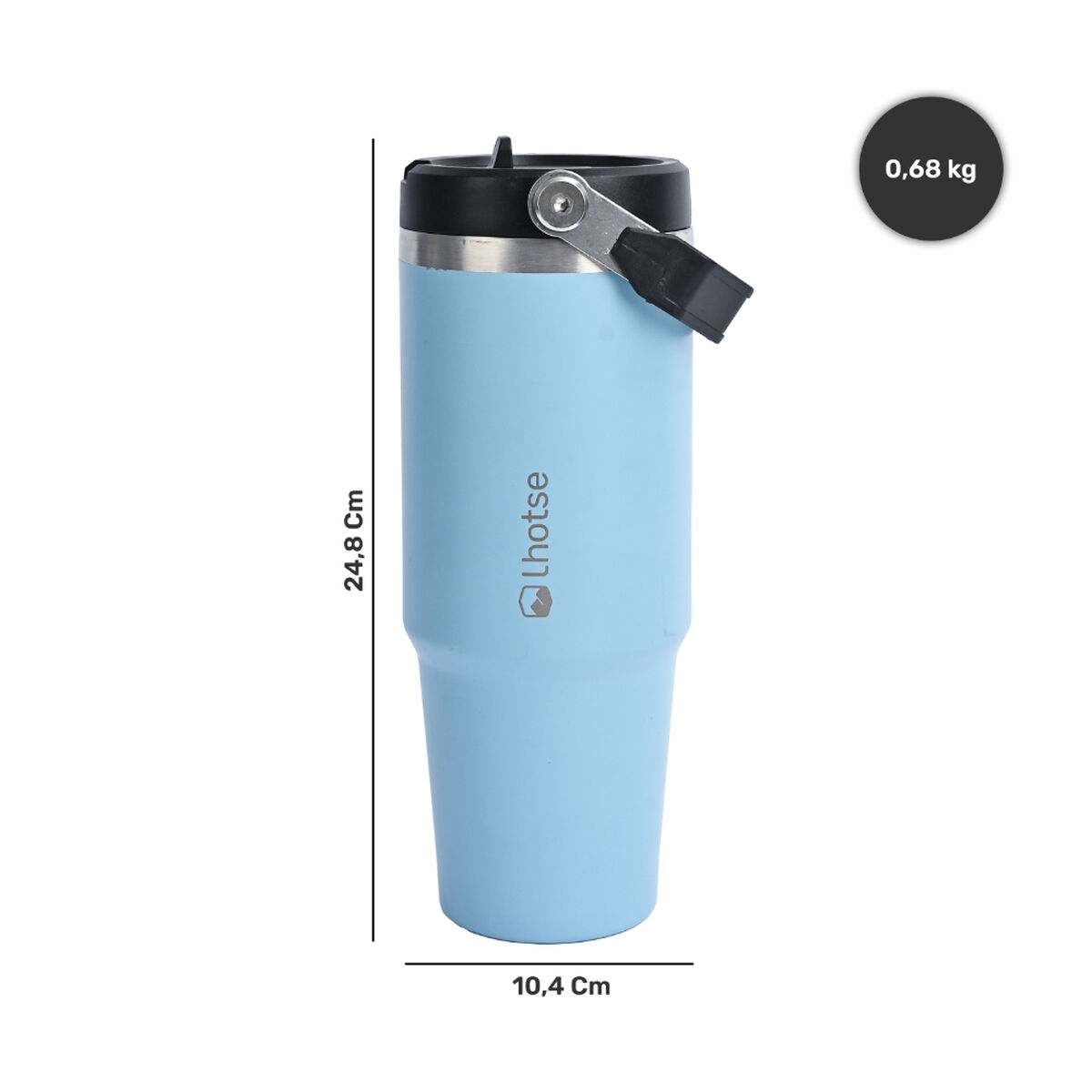 Travel Mug Lhotse Travel Mug Azul 900 ml