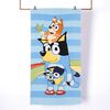 Toalla de Playa Infantil + Jockey Bluey Familia 70 x 140 cm