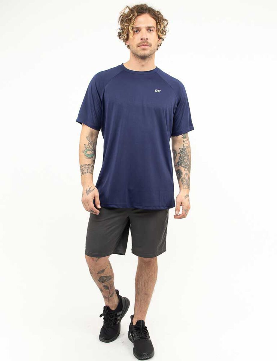 Polera Deportiva Hombre Black County