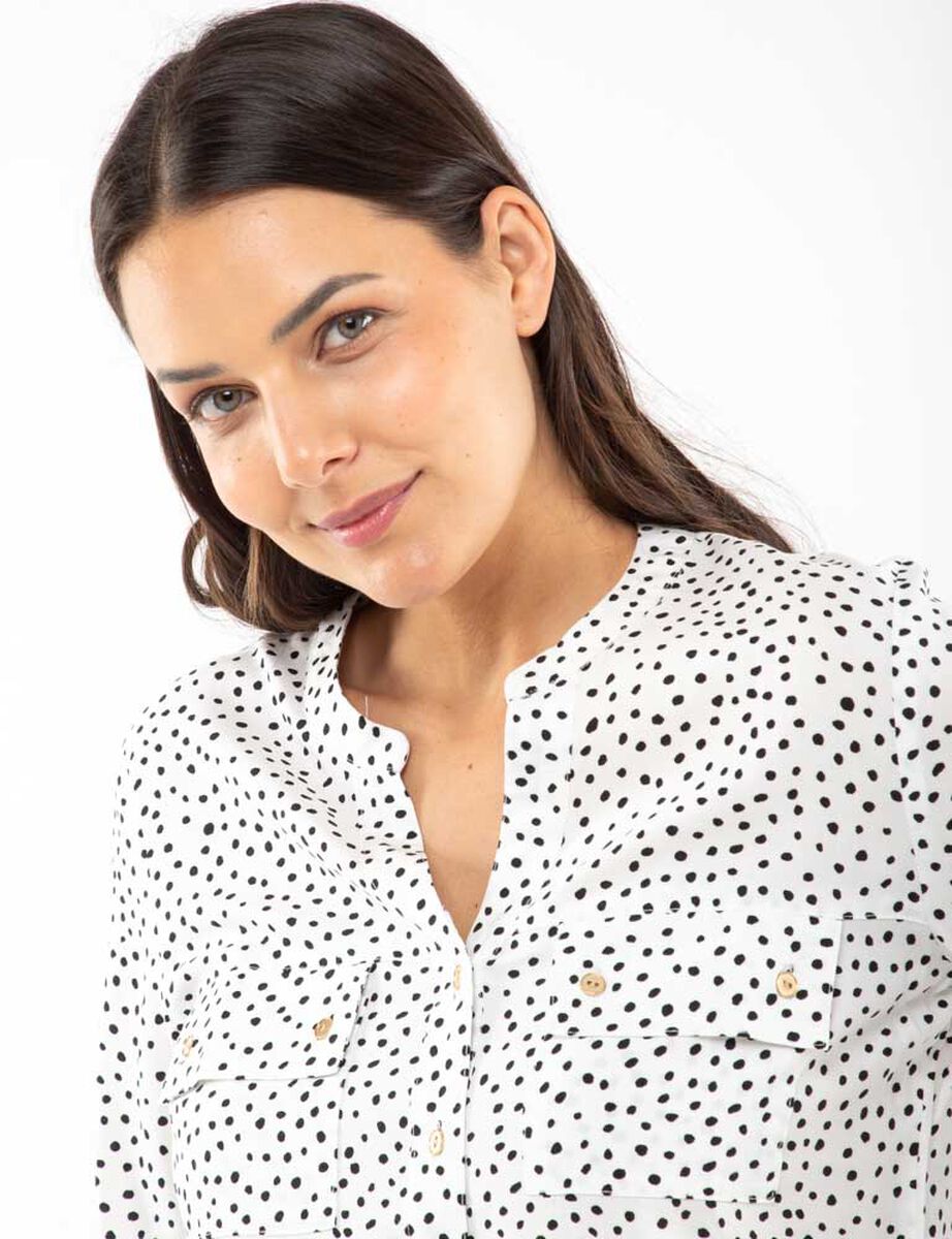 Blusa Manga Larga Mujer Zibel