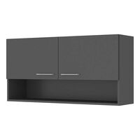 Mueble de Cocina Superior Vekkahome Evandro Gris